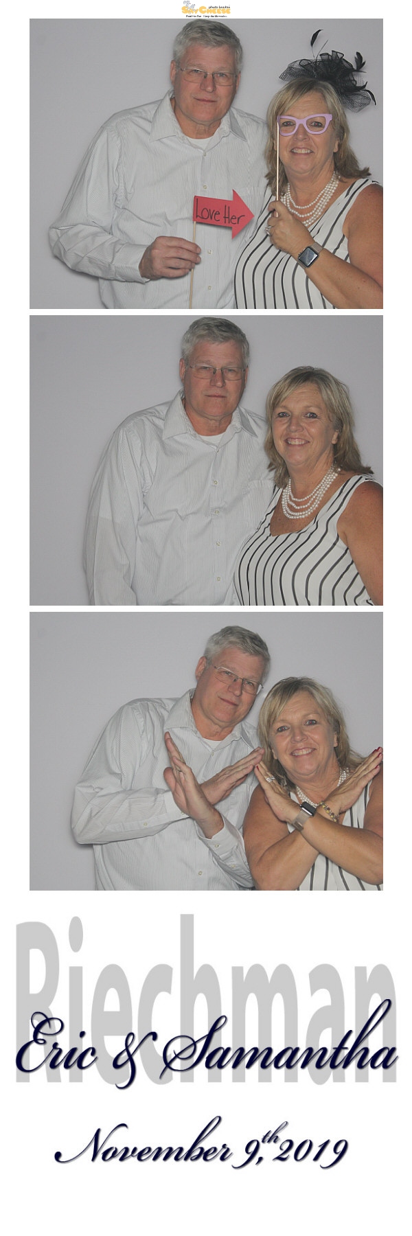 Huster / Riechman Wedding  | View more photos from the event at gallery.saycheesephotobooth.com/u/SayCheesePhotoBooth/Huster-Riechman-Wedding